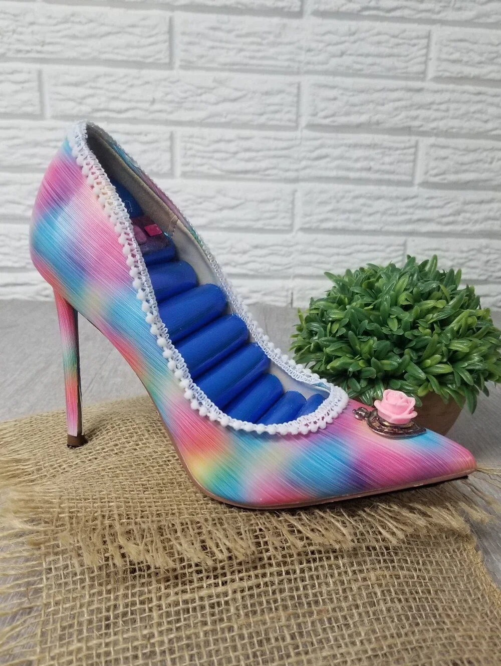 High Heel Ring Holder